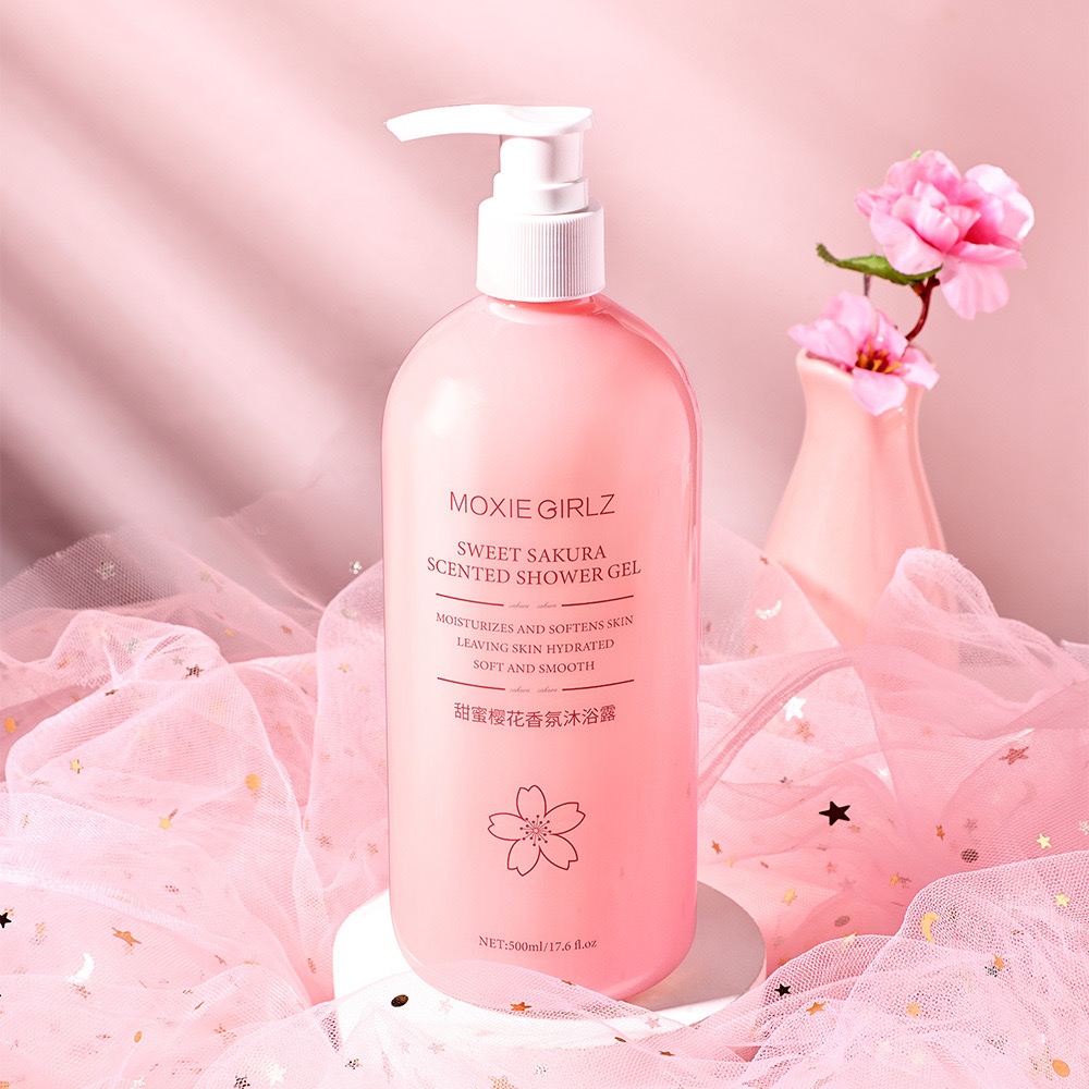 Perfume Fragrance Moisturizer - Sweet cherry blossom fragrance shower gel