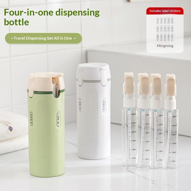 Perfume Fragrance Vending Machine - Leakproof 4 In 1 Refillable Travel