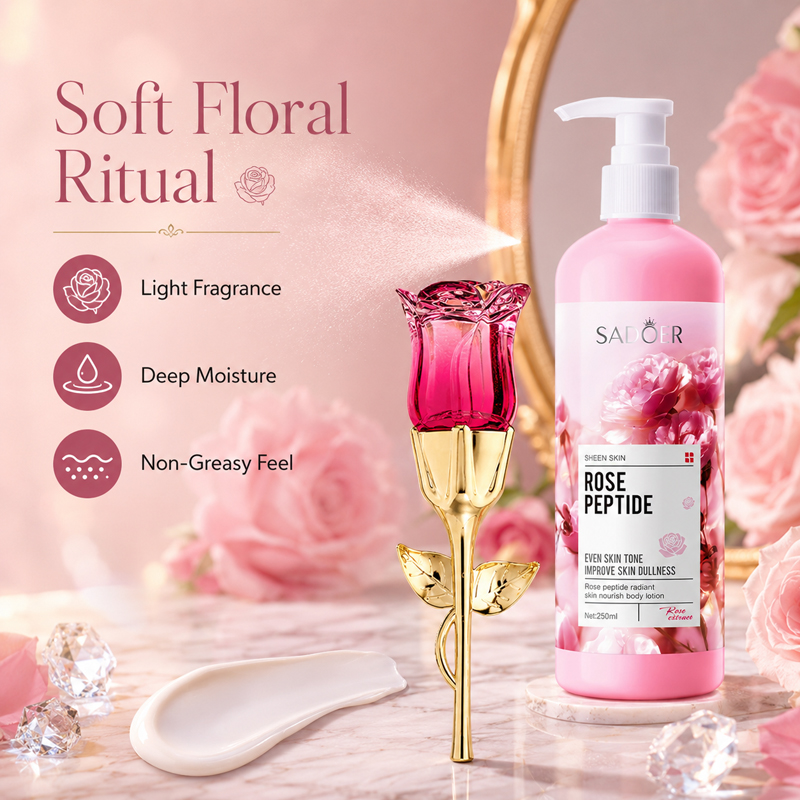 Rose Perfume & Body Lotion Set - Perfume Fragrance Moisturizer recension och pris