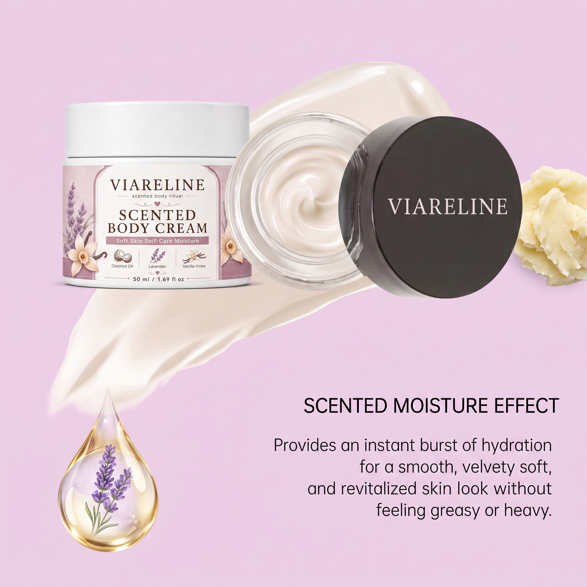 Luxury Scented Body Cream Whip - Perfume Fragrance Moisturizer recension och pris