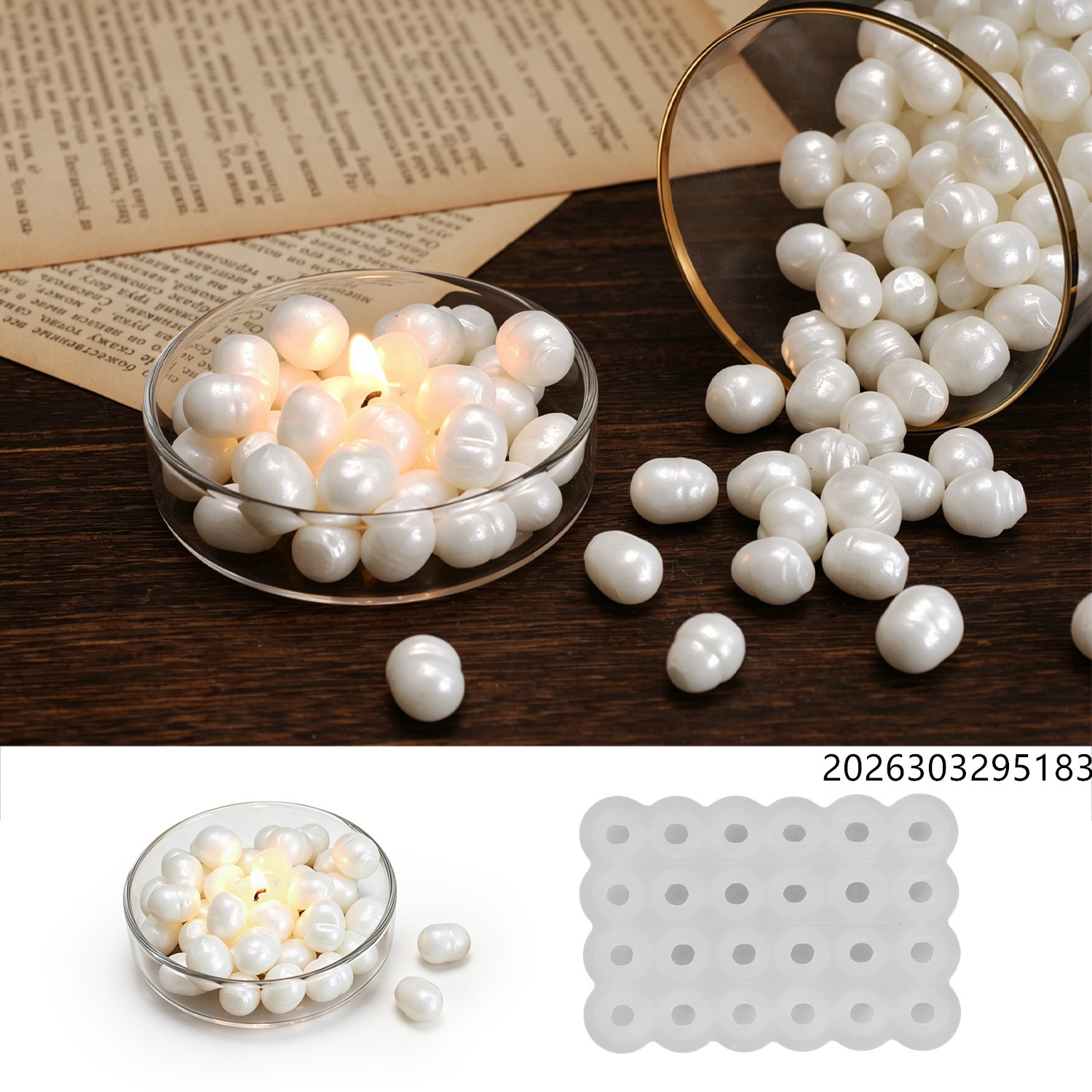 Healing Ocean Pearl Mirror Wax - Perfume Fragrance Oils For Candles recension och pris