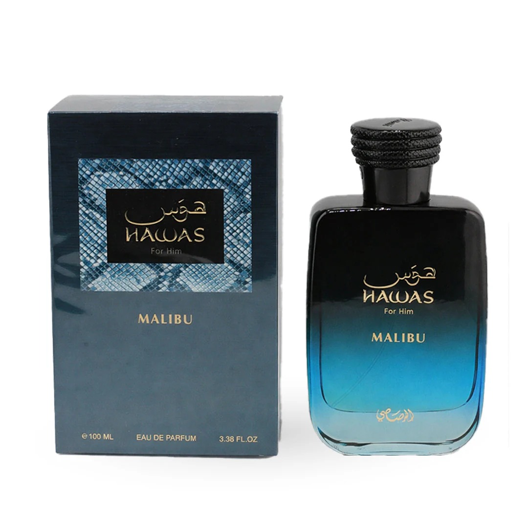 Rasasi Hawas Malibu For Him ED - Perfume Fragrance Mist recension och pris