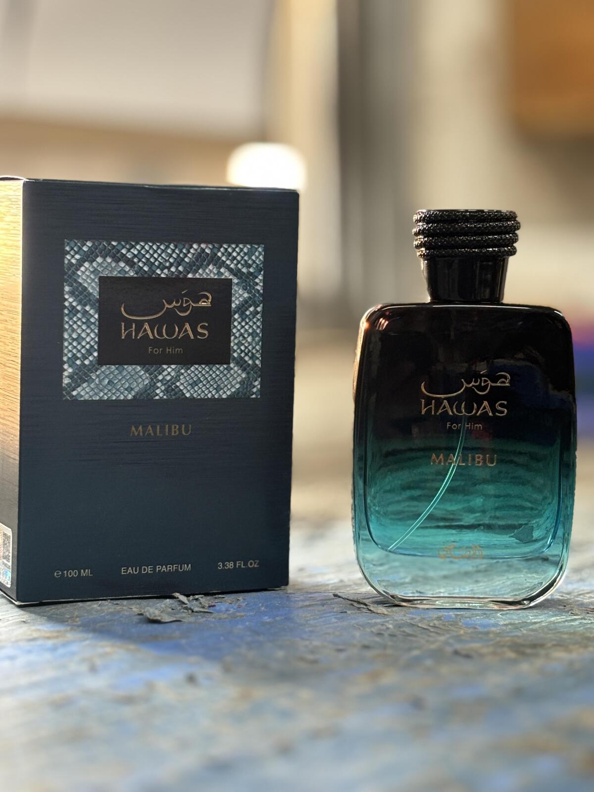 Rasasi Hawas Malibu For Him ED - Perfume Fragrance Mist recension och pris