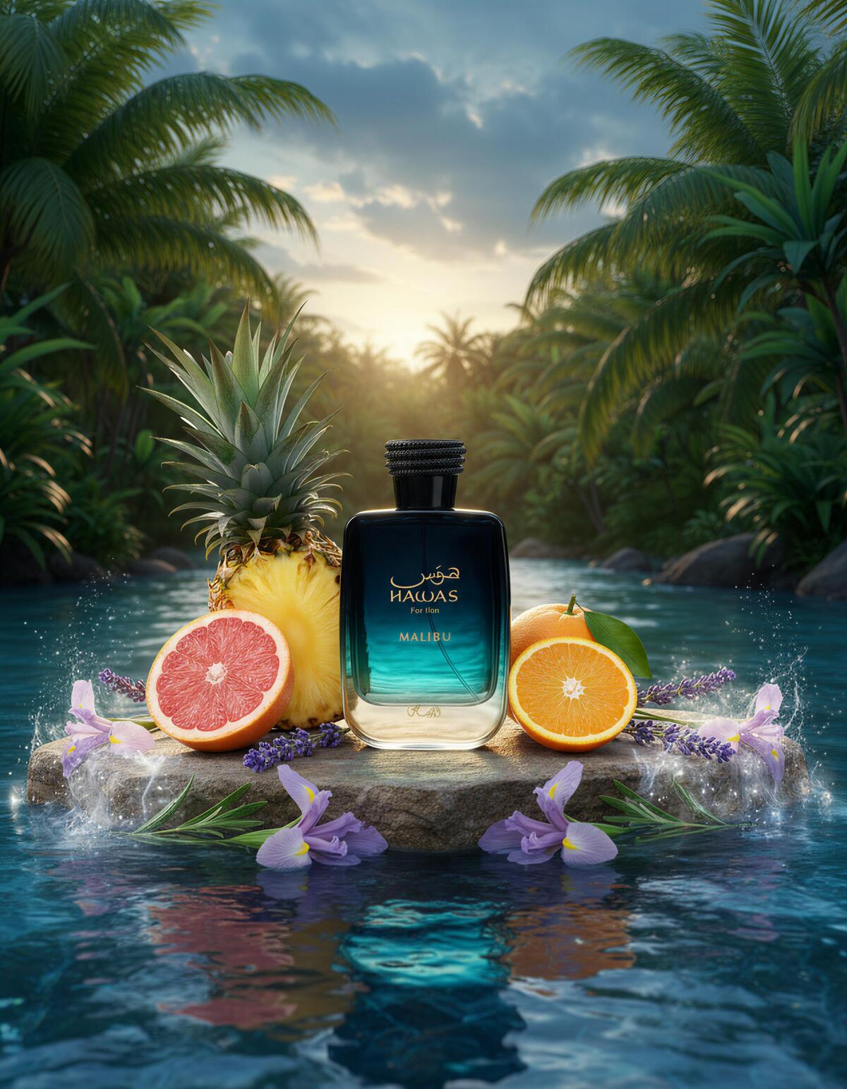 Rasasi Hawas Malibu For Him ED - Perfume Fragrance Mist recension och pris
