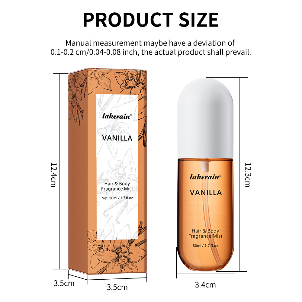 50ml Vanilla Rose Fragrance Sp - Perfume Fragrance Mist recension och pris