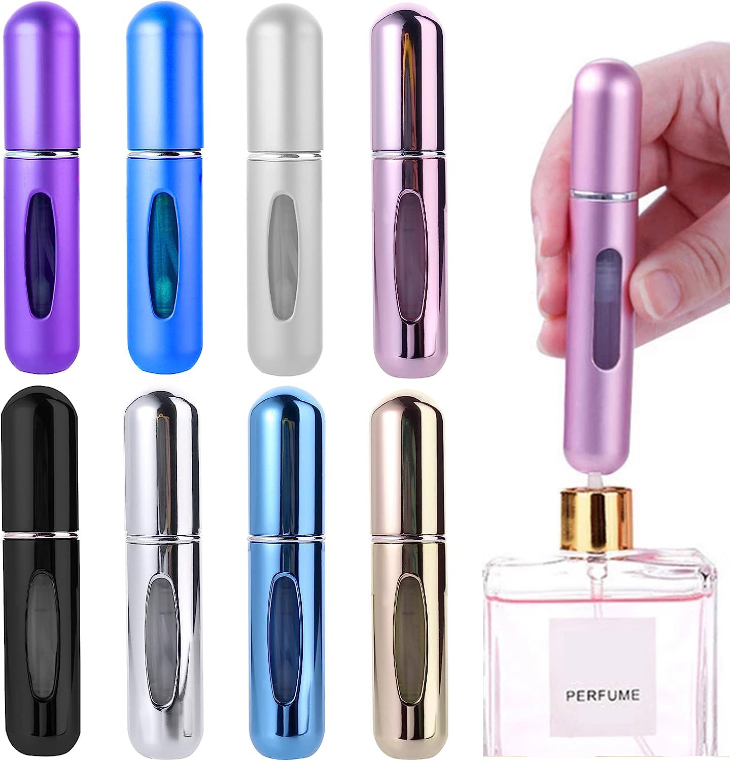 Refillable Mini Perfume Bottle - Perfume Fragrance Vending Machine recension och pris