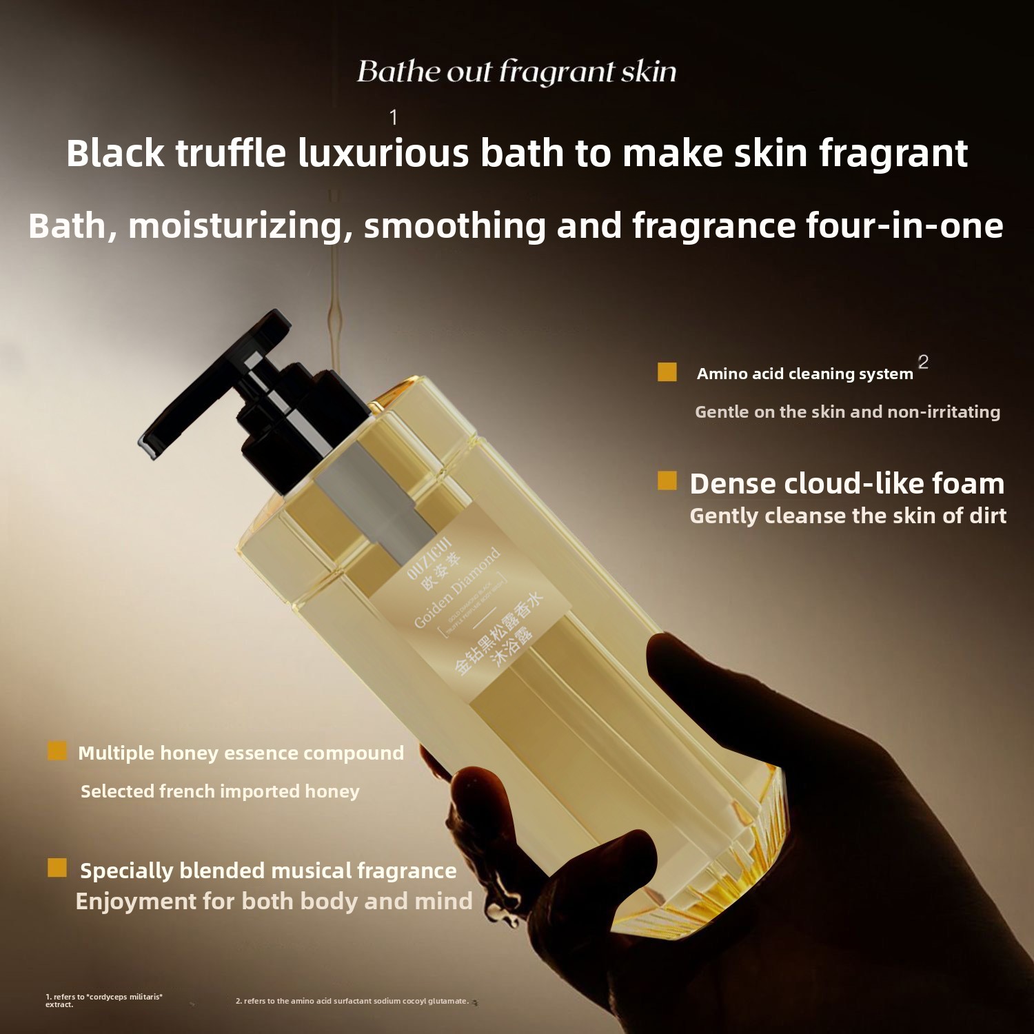 Golden Diamond Black Truffle p - Perfume Fragrance Moisturizer recension och pris
