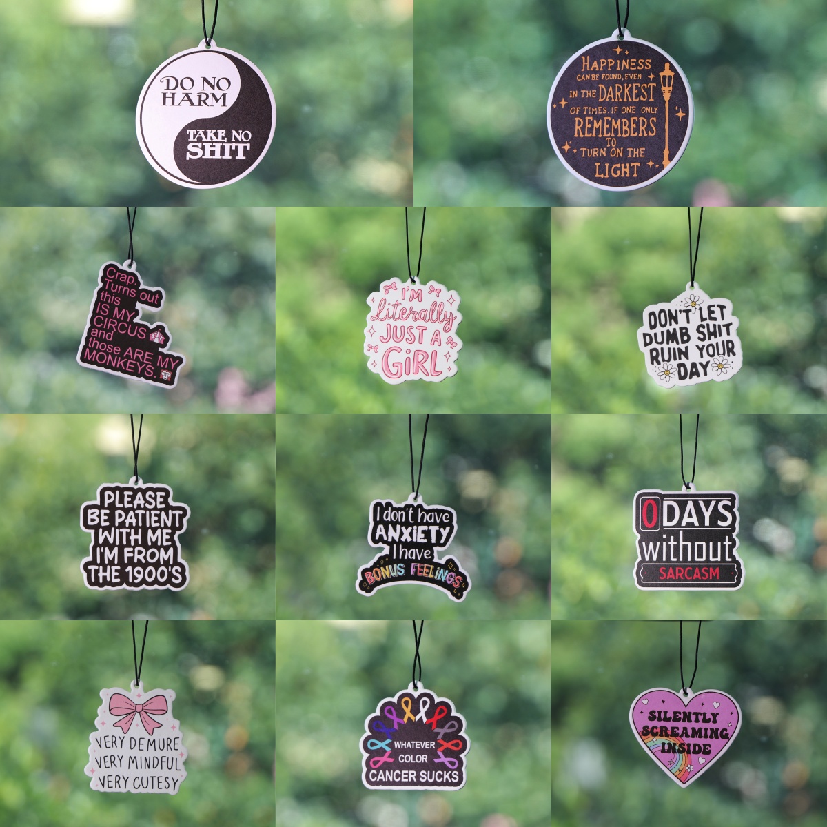 Pink Love Bow Quotes Car Aroma - Fragrance Quotes recension och pris