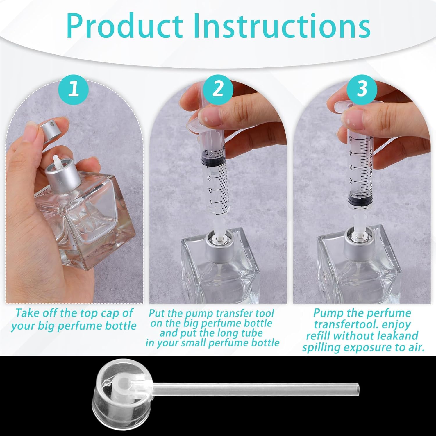 40Pcs/8Pcs Perfume Refill Pump - Perfume Fragrance Vending Machine recension och pris