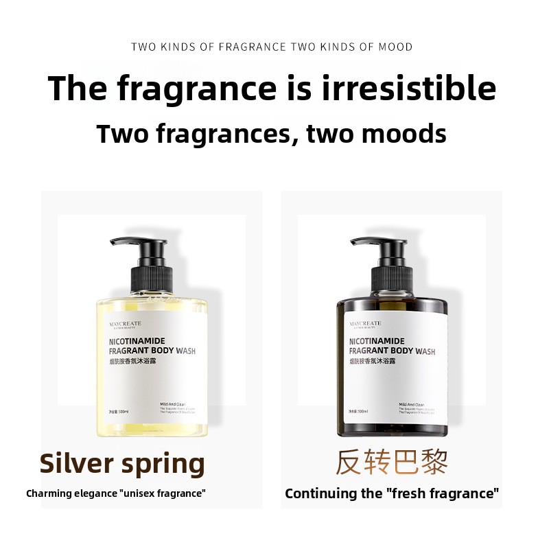 Niacinamide Body Wash Body Moi - Perfume Fragrance Moisturizer recension och pris