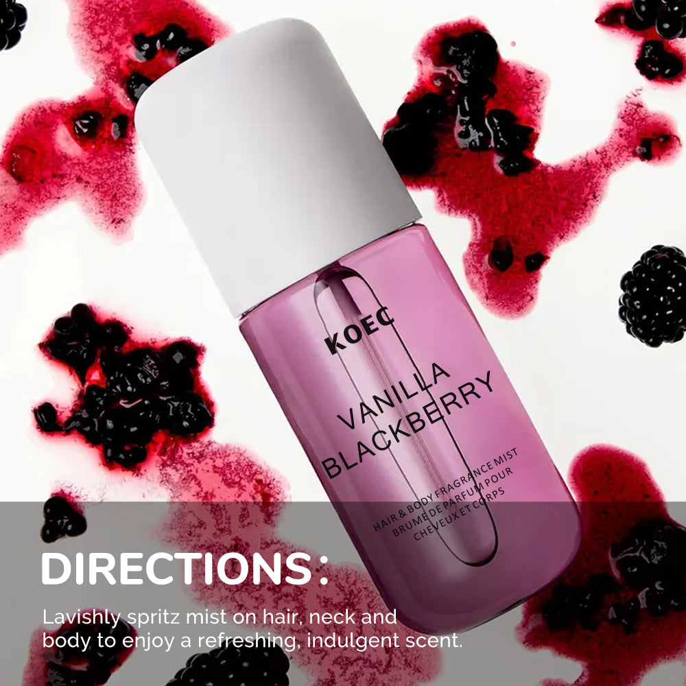 50ml KOEC Vanilla Blackberry F - Perfume Fragrance Moisturizer recension och pris