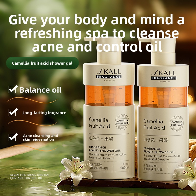 Camellia Fruit Acid Body Wash  - Perfume Fragrance Moisturizer recension och pris